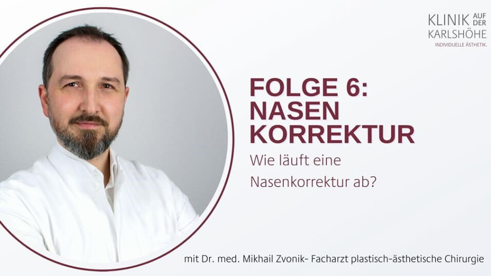 Nasenkorrektur, Klinik auf der Karlshöhe, Stuttgart, Dr. Fitz