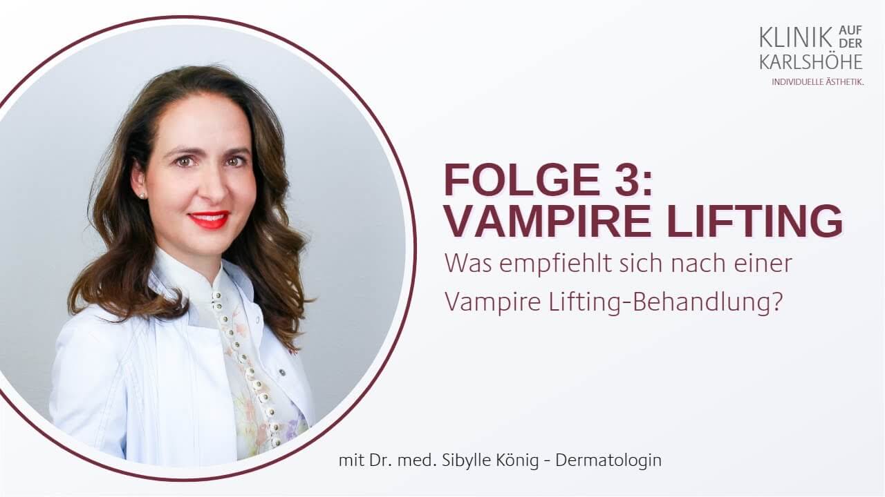 Vampire Lifting, Klinik auf der Karlshöhe, Stuttgart, Dr. Fitz